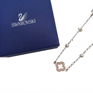 [6861_0033-05#] SWAROVSKI 스와로브스키 플라워 목걸이