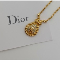 [6857_0604-04#] DIOR 디올 큐빅 목걸이