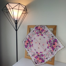 [RJB7341_0434-03] BURBERRY 버버리 플라워패턴 손수건