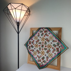 [RJBCF7491_0417-02] CELINE 셀린느 손수건 스카프