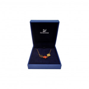 [7241_0124-02] SWAROVSKI 스와로브스키 쓰리플라워 목걸이