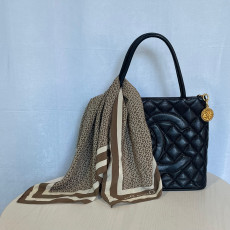 [JA8971_0573-01] DIOR 디올 실크 스카프(63cm)