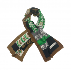 [JA8971_0573-05] DIOR 디올 실크 스카프(132cm)