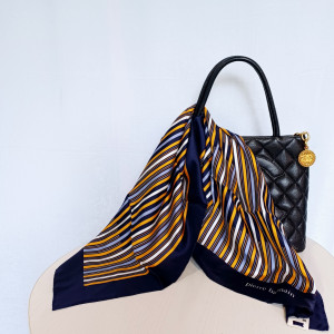 [A8971_0082-04] PIERRE BALMAIN 피에르 발망 실크 스카프 (78cm)