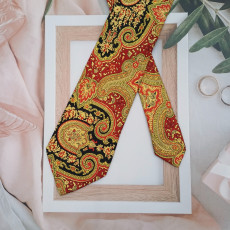 [JBFCS8919_0586-07] ETRO 에트로 실크 넥타이