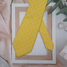 [RJBFCS7488_0230-16] NINA RICCI 니나리치 실크 넥타이